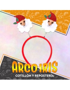 Vincha Doble Santa Xu - Navidad Party Store