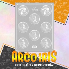 Placas Chocogalletas Navidenas Xu - Motivo 1 +4-5% Navidad Promo Por Cantidad Parpen