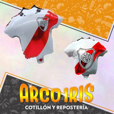 Mylar 14 Camiseta Futbol Metal 32 Cm Xu - Argentina/river/boca