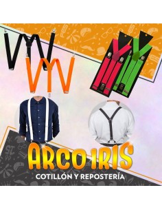 Tiradores Lisos +5-5% - Varios Colores: Fluo - Negro - Blanco -promo Por Cantidad - San Patricio Cat2