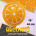 Mylar 18 Frutas Impreso Metal Xu - 46 Cm Arambola/frutilla/sandia/guaiaba/kiwi/naranja Globo Metalizado Papel