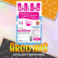 Ballina Cubre Tortas Formula h X 500 Gr Dulce De Leche