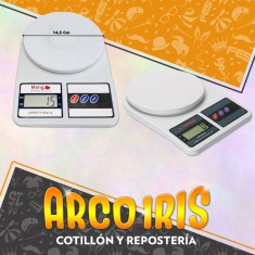 Balanza Digital Blanca Capacidad 10 Kg - Potencia: 1.5 V X 2 Ss Inova Tego