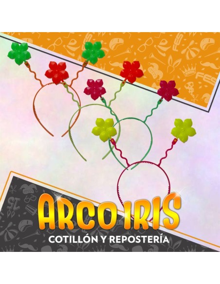 Vinchas Fluo Lokos X 4 +5-5% - Varios Modelos Cat2 Promo Por Cantidad Palito Ondulado Signos Sexi Love Hot Carira Estrella Ma