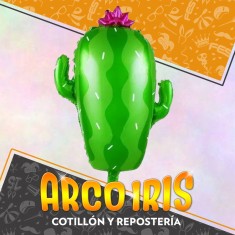Mylar 29 Cactus Metal Xu - 74 Cm Globo Metalizado Papel