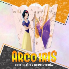 Princesas Pochoclera X 6