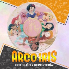 Princesas Plato Carton X 10