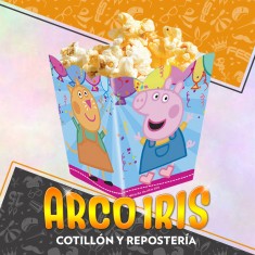 Peppa Pig Pochoclera X 6