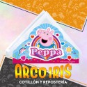 Peppa Pig Servilletero Con 15 Servilletas