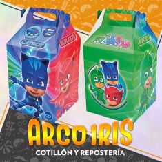 Pj Caja Feliz X 6 Sorpresa Grande - Heroes En Pijama