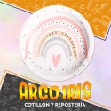 Plato Arco Iris Nordico Nena X 8