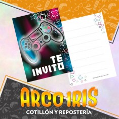 Play Game Invitacion X 10