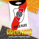 River Bolsa Caramelera Con Cierre X 8 - De Papel Con Glitter Y Cierre Equipos Futbol