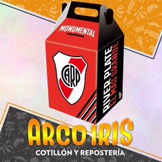 River Caja Feliz X 6 - Sorpresa Grande Equipos Futbol