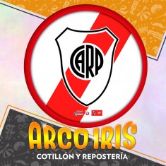 River Plato Carton X 10 Equipos Futbol