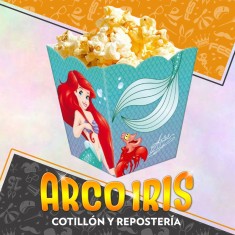 Sirenita Pochoclera X 6