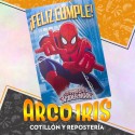 Spiderman Afiche Feliz Cumple Xu - Hombre Arana