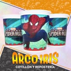 Spiderman Vasos X 8/10 - Hombre Arana