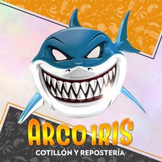 Tiburon Antifaz X 6 - Party Store