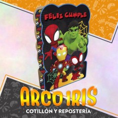 Spidey Pinata De Carton Xu - Marvel Spidey