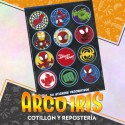 Spidey Stickers 2 X 12 U - 24 Stickers Decorativos Marvel Spidey