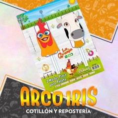 Zenon Placas Paleta X 2 Moldes - Blister Pascua Granja