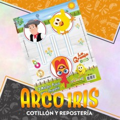 Zenon Placas Chupetin X 2 Moldes - Blister Pascua Granja