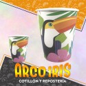 Verano Vaso Polipapel X 6 Primavera Party Store