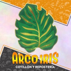 Verano Plato Hoja De Palmera X 6 Primavera Party Store