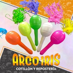 Maraca Con Porra Plastica X 250 - Bolson