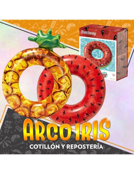 Flota Salva Vidas Anana/sandia 119 Cm Xu - Bestway Inflable Premium Verano