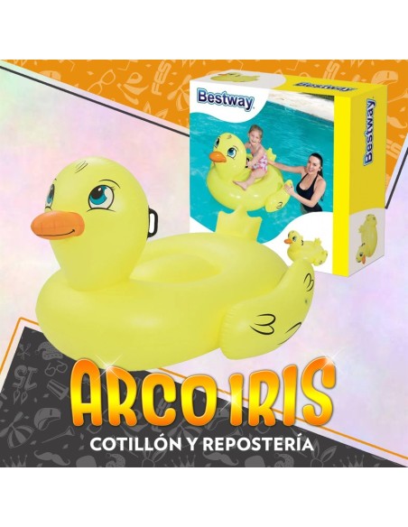 Flota Pato Chico 135 X 95 Cm Xu - Bestway Inflable Premium Verano
