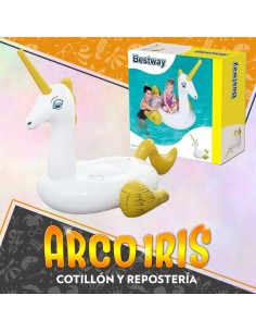 Flota Unicornio Chico 165 X 145 Cm Xu - Bestway Inflable Premium Verano