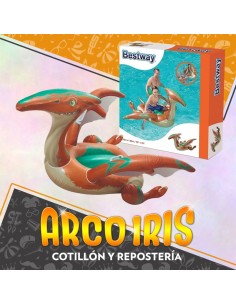 Flota Prehistorico 135 X 198 Cm Xu - Bestway Inflable Premium Verano