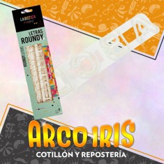 Letras Roundy Abecedario - La Botica