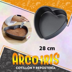 Teflon Molde Corazon 28 Cm X 4 Cm Alto - D.saza