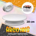 Base Giratorio Plastica 28 Cm Xu - Cake Turntable En Caja Dsaza