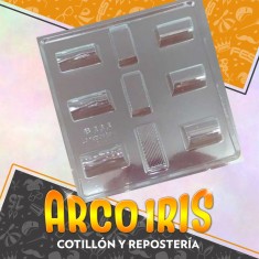 Placas Bombones Rectangulares B X 6 - Gape