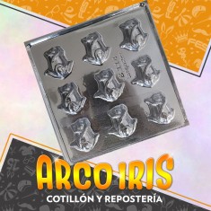 Placas Bombones Pimpollo Rosas X 6 - Gape