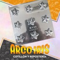 Placas Bombones Estrellitas X 6 - Gape