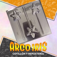 Placas Chupetin Estrellas X 6 - Gape