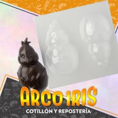 Placas Figura Pollito N.9 X 10 - Pascua Gape