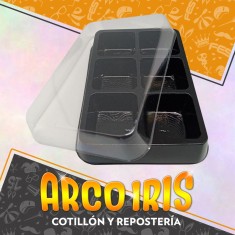 Bombonera Plastica Chica 6 Cavidades X 6 - La Repostera Gape