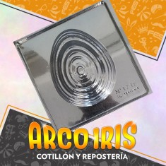 Placas Figura Huevo N.12 Espiral X 10 - Pascua Gape