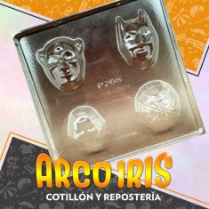 Placas Motivos Heroes X 6 - Gape