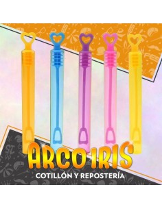 Burbujero Tubo X 10 Pack - Varios Modelos - Tapa Con Corazon Estrella Halloween Unicornio Dinosaurio Fondo Del Mar Calabaza M 2