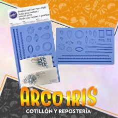 Silicona Molde Para Fondant Y Pasta De Goma - Flores-joyeria Promo Precio Al 50 % Wilton