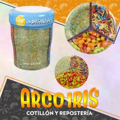 Sprinkles Dinosaurios 3 Celdas 225 Gr Mezcla - Promo 2x1 Varias Formas Wilton