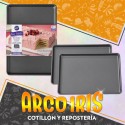 Juego De Moldes Rectangulares X 2 23.5 X 33.6 Cm - Promo Antiaderente Precio Al 50 % Wilton