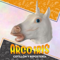 Latex Mascara Unicornio Xu - Party Store